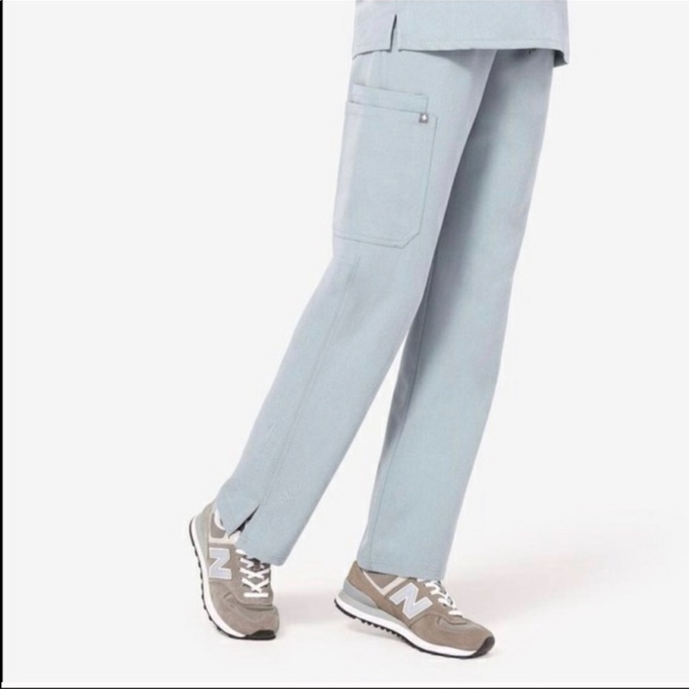 RARE Dusty Blue FIGS Cade Cargo Pants Small Tall